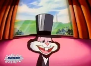 Babs imitates Abraham Lincoln