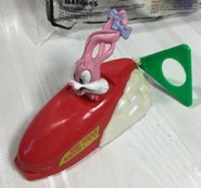 2000 Hardee's Blastoff Babs Bunny toy