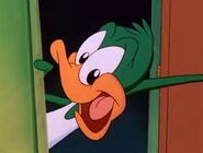 "Well, I'm Plucky Duck, and I'm a zany mega star,"