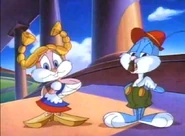 Buster and Babs as as Swedish butler and maid