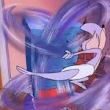 Lil' Sneezer is playing dress up with Furrball