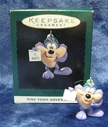 Dizzy Devil with a letter to Santa