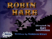 Title Card for Robin Hare