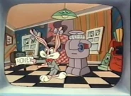 Babs imitating Pee-Wee Herman