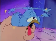 ...but being the animal lover that she is, she gives one of them one of their own