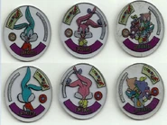 1994tiny mirror tazos