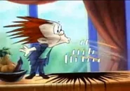 ...which explodes in Monty's face