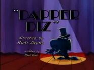 Title card for Dapper Diz