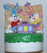 Buster and Babs Musical Figurine