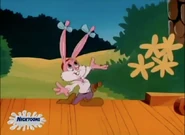 "I'm down in the garden. You gonna let me in or what?"