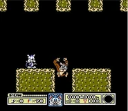 A boss in the Tiny Toon Adventures NES Game