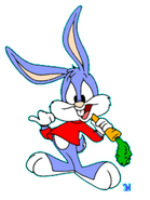 Buster Bunny's standard design