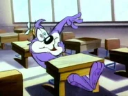 "Ooh! Is bunny yummy?"