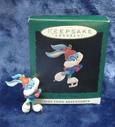 Buster Bunny ice skating