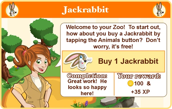 Jack Rabbit | Tiny Zoo Wiki | Fandom