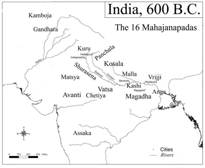 buddhist pilgrimage map