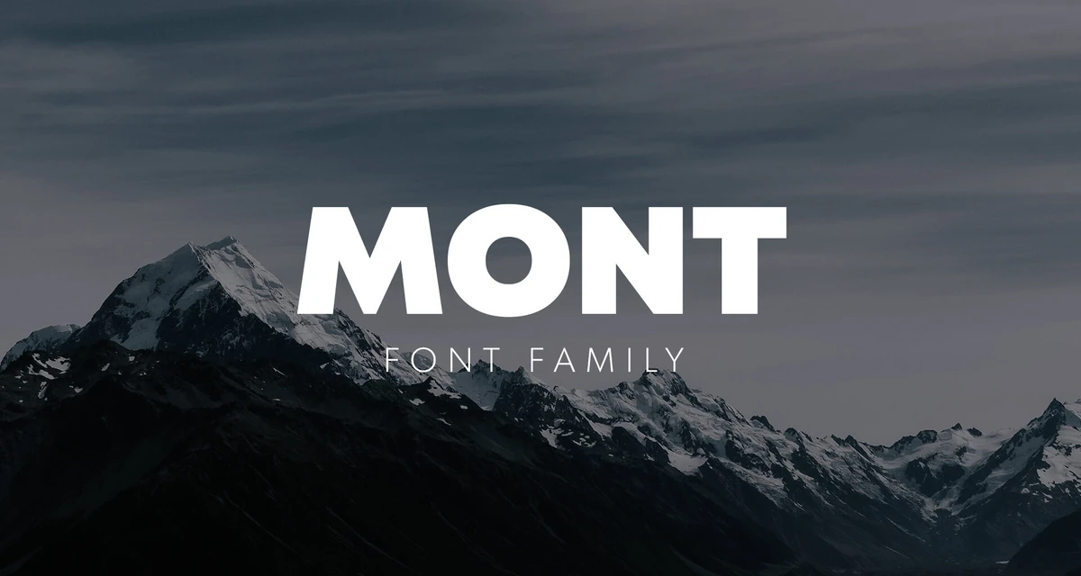 Mont | Wiki Tipografías | Fandom