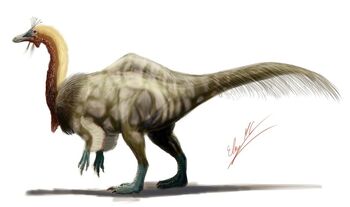 Deinocheirus mirificus by eloymanzanero-d6wld2o