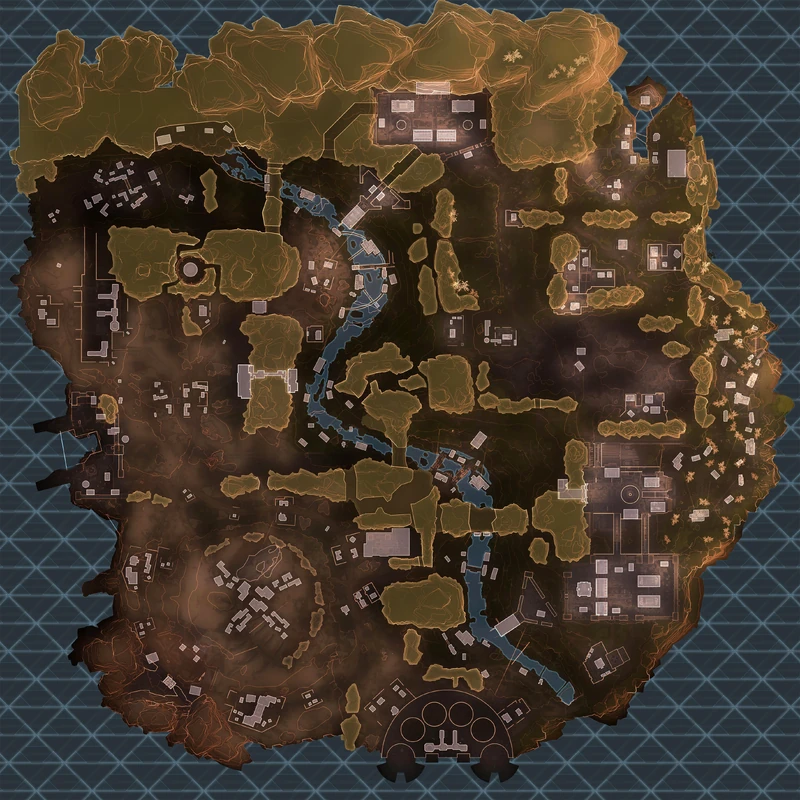 AL King s Canyon Map