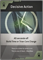Decisive Action