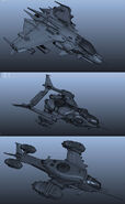 Various Militia aircraft renders, the Hornet among them