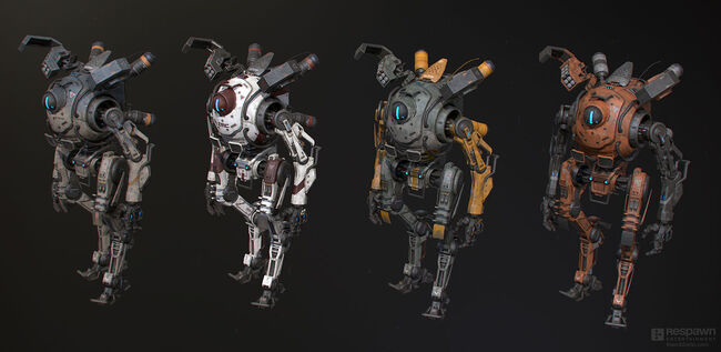 Left to right: Default, IMC Stock, Sunrise, Wetwork Orange
