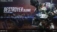 Destroyer Sledge promo art