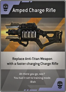 Amped Charge Rifle