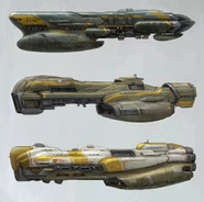 Concept art for the MaCallan depicting the Huntsman.