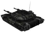 Rear view of the Paladin Tank.