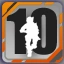 Xbox 360 achievement icon.