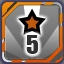 Xbox 360 achievement icon.