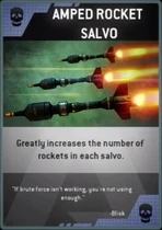 Amped Rocket Salvo