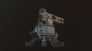 A render of the turret.