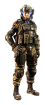 Male Militia pilot, CQB-variant.