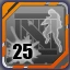 Xbox 360 achievement icon.