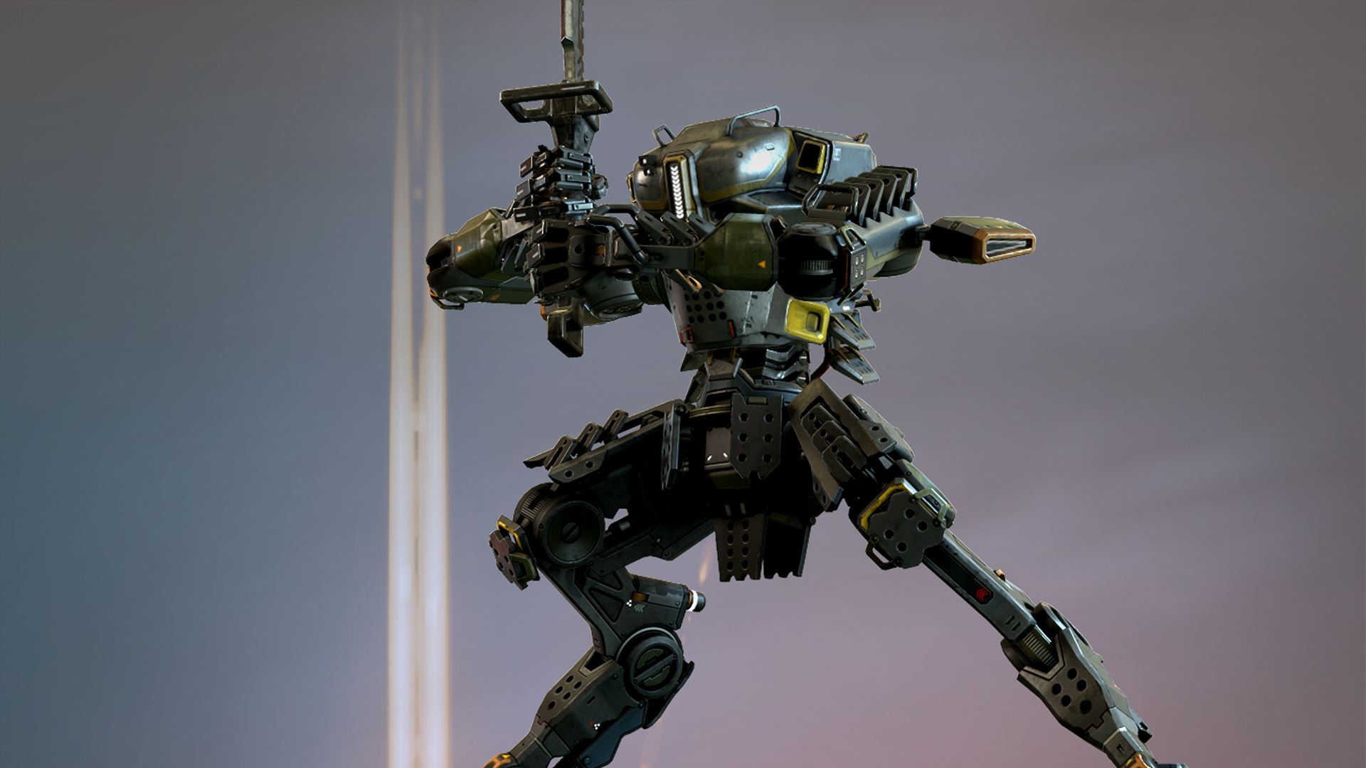 Titanfall northstar prime model (completed)