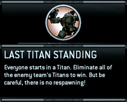 Last Titan Standing Gamemode