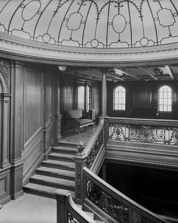 Aft Grand Staircase Titanic Wiki Fandom Aft Grand Staircase Titanic Wiki Fandom