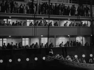 Lifeboat 7 being stuck during the lowering