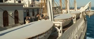 The Boat deck in Titanic (1997 film)