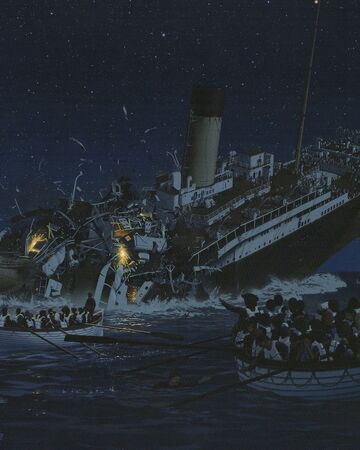 Break Up Of The Titanic Titanic Wiki Fandom