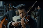 Wallace Hartley playing Nearer My God To Thee in Titanic (1997)