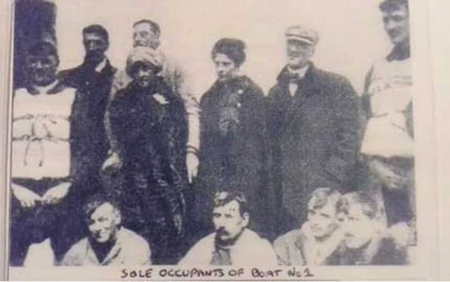 All 12 survivors who had left the ship in this controversial lifeboat