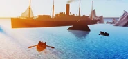 Carpathia in Roblox Titanic: Reimagined