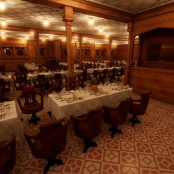Second Class Dining Room | Titanic Wiki | Fandom