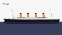 Titanic sinking gif