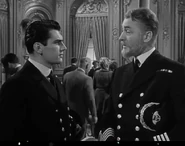 Second Officer Lightoller with Captain Smith