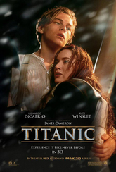 Affiche film Titanic 3D