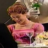 Lisa Datz as Madeline Astor in the 1997 Broadway musical.